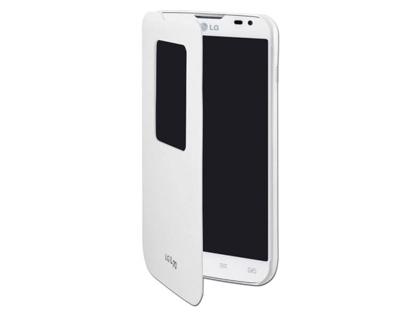 Funda Inteligente LG Quick window para LG L70. Color Blanco.
