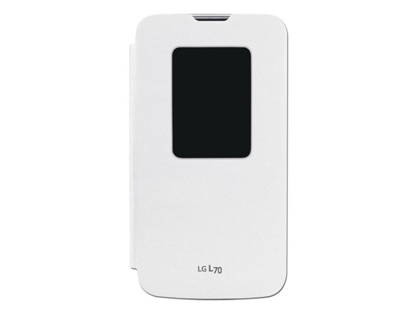 Funda Inteligente LG Quick window para LG L70. Color Blanco.
