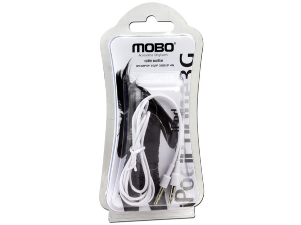 Cable de Audio Auxiliar MOBO para Ipod e Iphone 