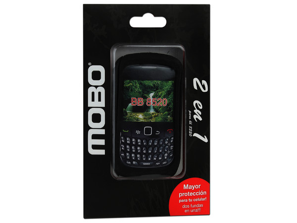 Caratula 2 en 1 MOBO para BlackBerry 8520