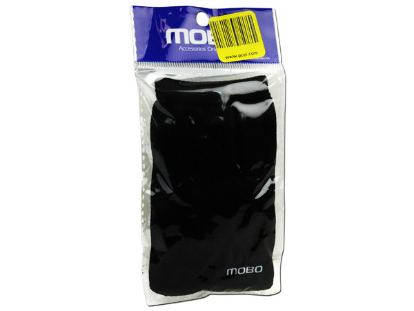 Funda Elástica MOBO Tipo Calcetín, incluye 2 correas, color negra