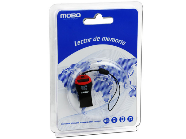 Lector de Memorias MOBO DUO, lee micro SD y Memory Stick Micro (M2). USB 2.0