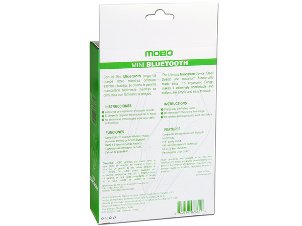 Manos Libres MOBO Bluetooth 1
