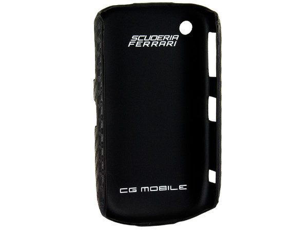 Hard Case Scuderia Ferrari para BlackBerry 8520/9300 color negra  