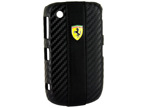 Hard Case Scuderia Ferrari para BlackBerry 8520/9300 color negra  