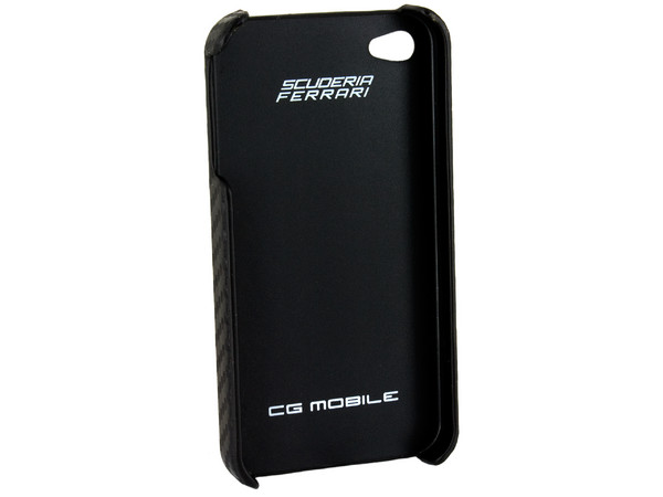 Hard Case Scuderia Ferrari para iPhone 4 color negra  
