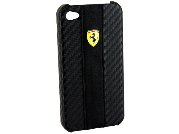 Hard Case Scuderia Ferrari para iPhone 4 color negra  