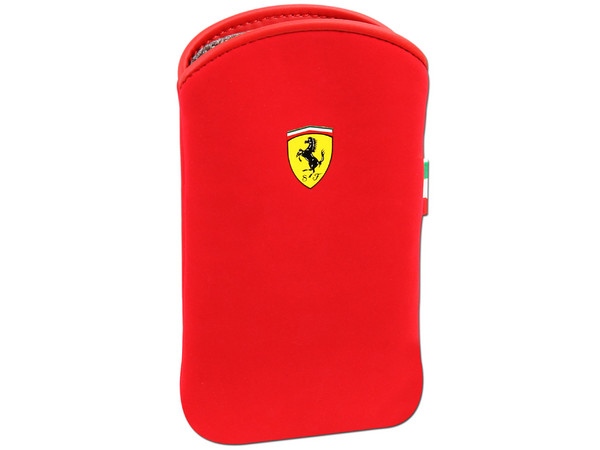 Funda Pouch Scuderia Ferrari para iPhone 3G y 4 color roja  