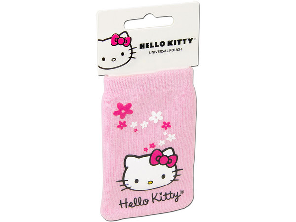 Funda Tipo Calcetín Hello Kitty. Color Rosa