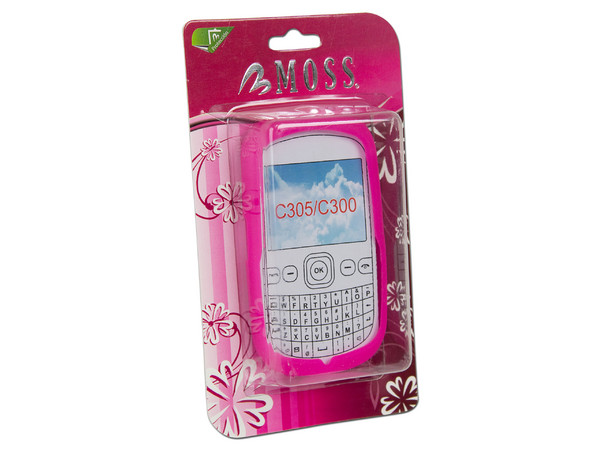 Funda de Silicón Moss para LG C305. Color Rosa