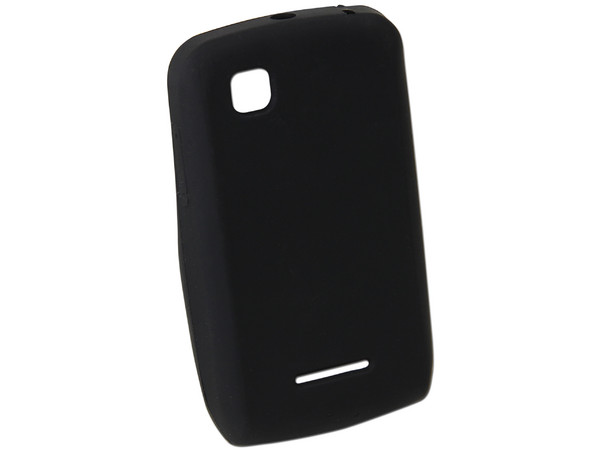 Funda de Silicón Moss para Motorola Ex112. Color Negra 