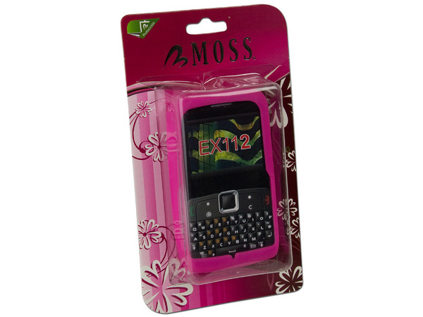 Funda de Silicón Moss para Motorola Ex112. Color Rosa