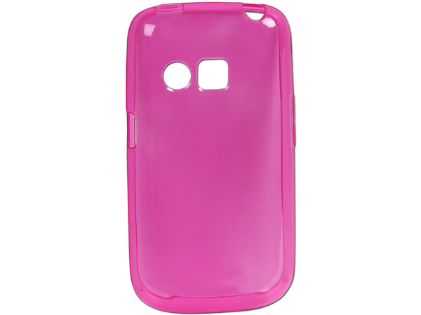 Funda de Silicón Moss para LG C660. Color Rosa 