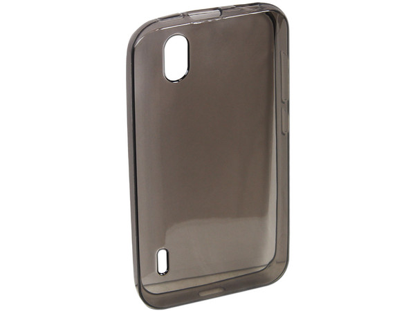 Funda de Silicón Moss para LG P970. Color Negra