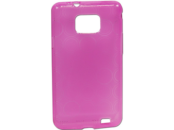 Funda de Silicón Moss para Samsung I9100. Color Rosa
