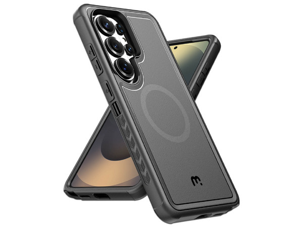 Funda MyBat Pro Maverick Rogue para Samsung S26 Ultra, Compatible con MagSafe, Color Negro.