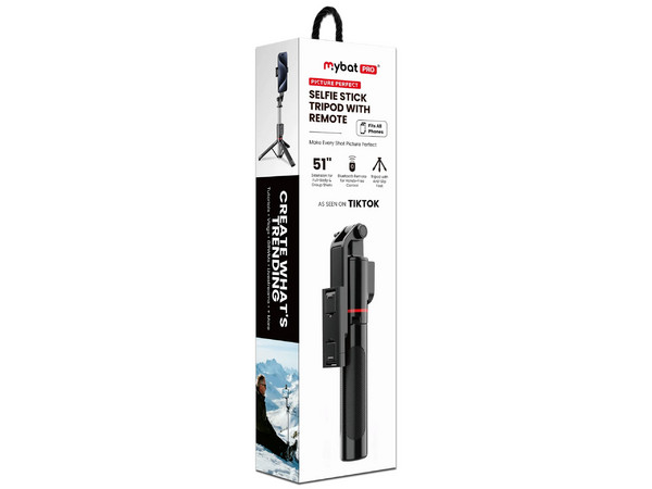 Soporte Selfie Stick MYBAT TT-RCLSEL012, Tipie Telescópico, Universal para Teléfono.