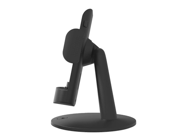Soporte Ajustable Multimedia para Smartphone Motorola Ready For Dock, USB-C de 20W, Color Negro.
