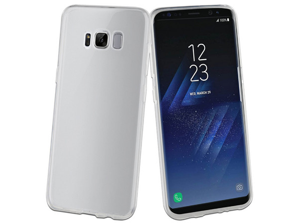 Funda protectora MUVIT MUCRS0070 transparente para Samsung Galaxy S8 Edge.