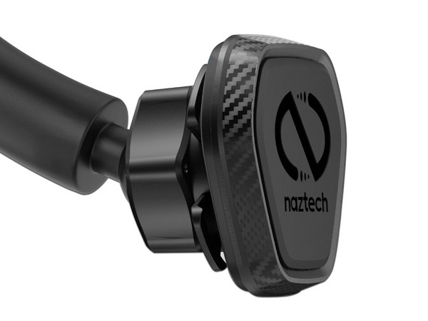 Soporte para Auto Naztech MagBuddy Elite, Universal, Montaje en el Vidrio, Magnético. Color Negro.