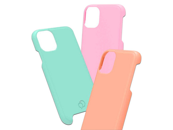 Repuesto Nimbus Cirrus 2 para Fundas de iPhone 11 y XR. Incluye 3 piezas. Color Rosa/Naranja/Verde.