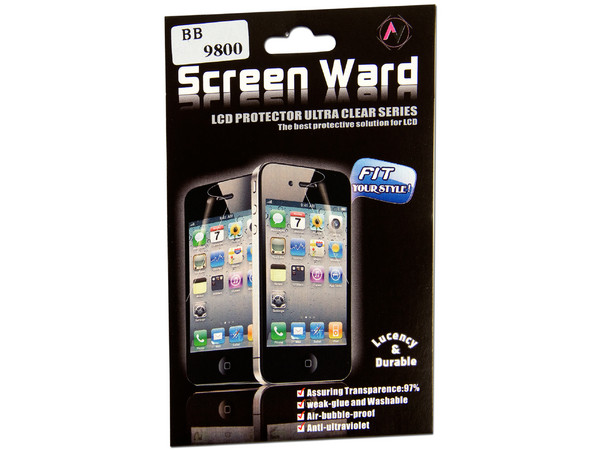 Protector de pantalla ScreenGuard para BlackBerry 9800. 