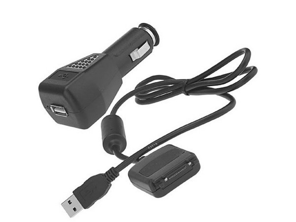 Cable Palm™ Recharging HotSync USB con adaptador para coche.