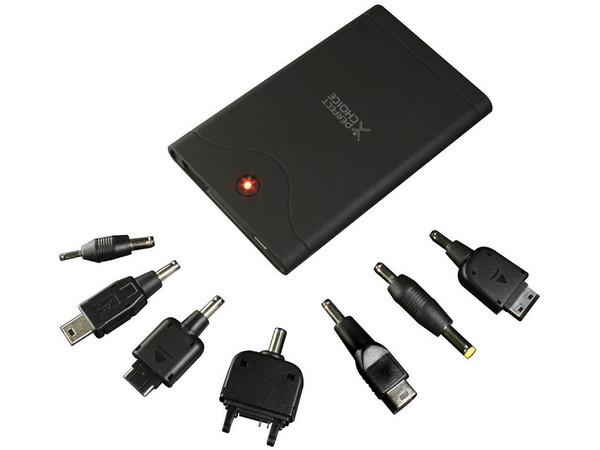 Batería recargable Power Bank para recargar la batería de tus equipos: celular, PSP, DS Lite.