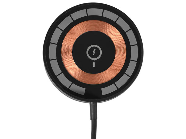 Cargador Magnético Perfect Choice Voltus, USB-C, 5 - 9V, 2A, Color Negro.
