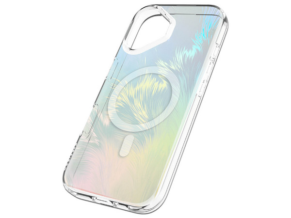 Funda Prodigee Pampas Mag para iPhone 17, Compatible con MagSafe. Color Ice.