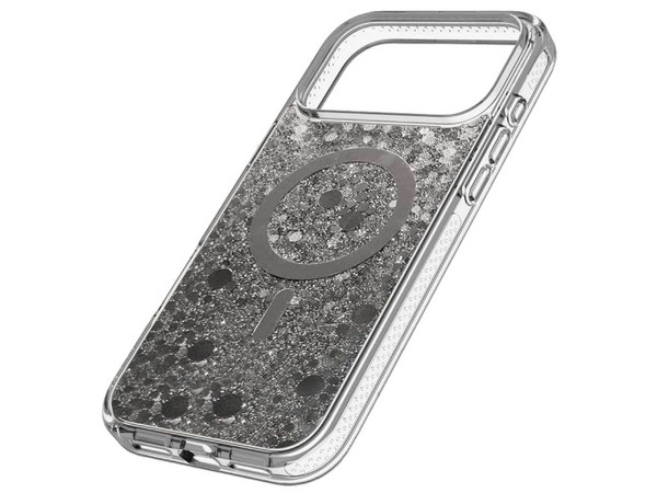 Funda Prodigee PapStar Mag para iPhone 17 Pro Max, Compatible con MagSafe. Color Plata.