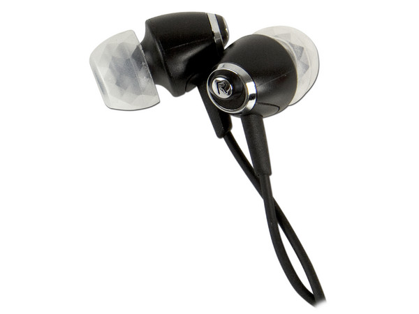 Manos Libres Alámbrico PureGear, 3.5mm incluye estuche. Color Negro.