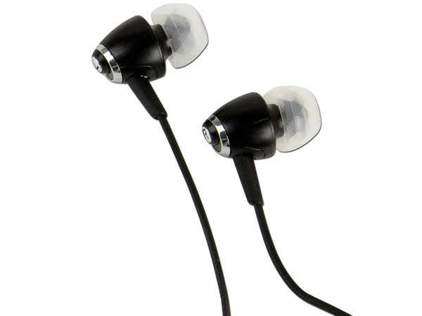 Manos Libres Alámbrico PureGear, 3.5mm incluye estuche. Color Negro.