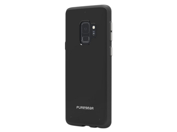 Funda PureGear Slim Shell para Samsung Galaxy S9. Color Negro.