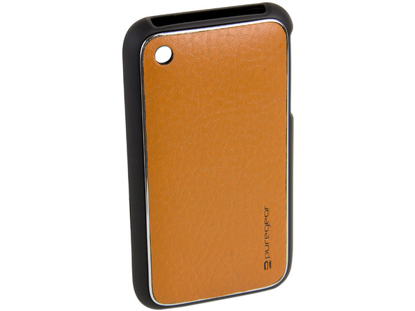 Hard Shell PureGear para Iphone 3GS y 3G. Color Café