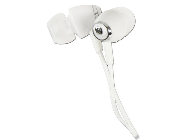Manos Libres Alámbrico PureGear, 3.5mm incluye estuche. Color Blanco.