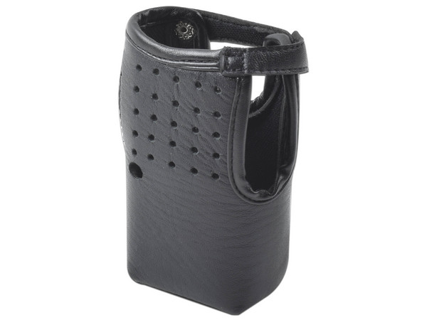 Funda Reforzada de Piel con Resistentes Correas y Fácil Acceso para IC-F3003/4003, Color Negro.