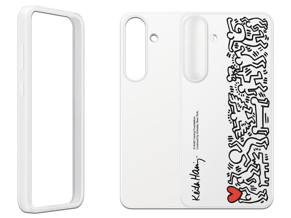 Funda Protectora Samsung Flipsuit para Galaxy S25+. Color Blanco.