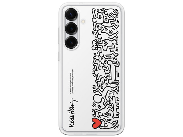 Funda Protectora Samsung Flipsuit para Galaxy S25+. Color Blanco.