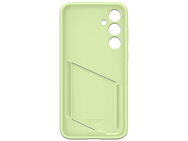 Funda Protectora Samsung para Galaxy A35, Ranura para Tarjetas. Color Lima.