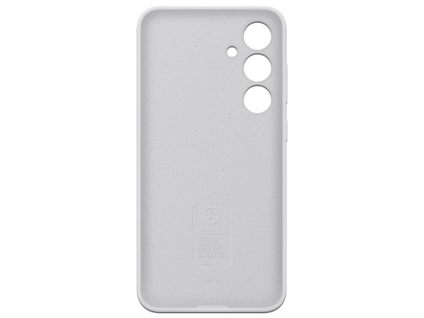 Funda Protectora Samsung para Galaxy S24 FE, De Silicona. Color Gris.