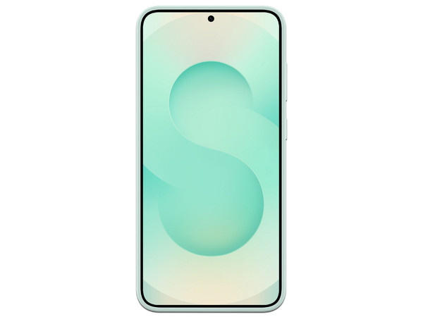Funda Protectora Samsung Silicone para Galaxy S25+. Color Menta.