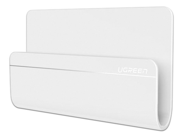 Soporte de Pared Adhesivo para Teléfono UGREEN, Montaje en Pared. Color Blanco.