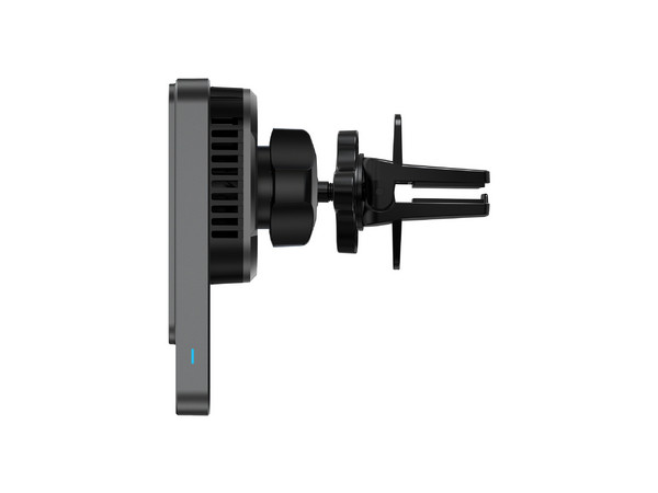 Cargador Inalámbrico Magnetico de Coche Verbatim, USB, 7.5W iPhone y Android, 15W, Color Negro