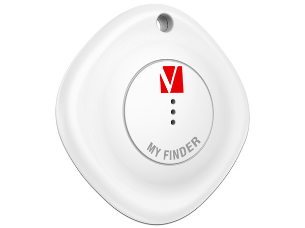 Localizador Bluetooth Verbatim MyFinder Duo Pack 32131, incluye 2 localizadores (Negro y Blanco), conexión Bluetooth