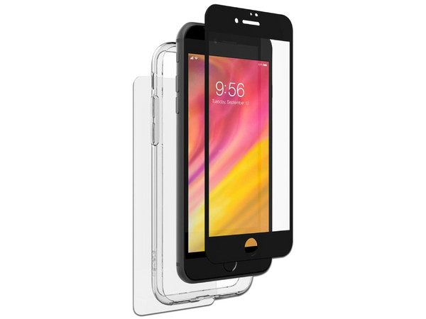 Carcasa protectora 360 ZAGG para iPhone 8. Color Transparente.