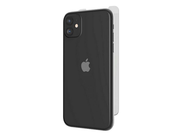 Mica de cristal templado ZAGG para iPhone 11.