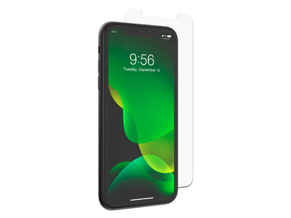 Mica de cristal templado ZAGG para iPhone 11.