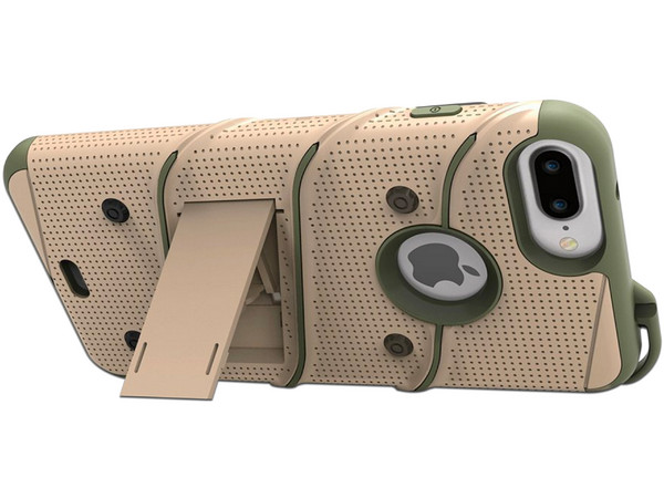 Funda Zizo Bolt para iPhone 7 plus/ 6s/ 6 plus. Verde Militar.