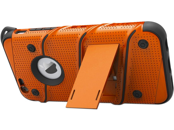 Funda ZIZO Bolt para iPhone 7 PLUS /6s Plus /6 Plus. Color Naranja/Negro.
